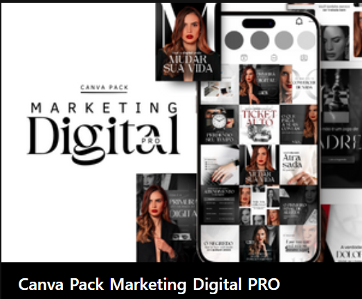 Canva Pack Marketing Digital PRO